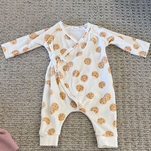 Angel Dear Cookie Pattern Kids Footie